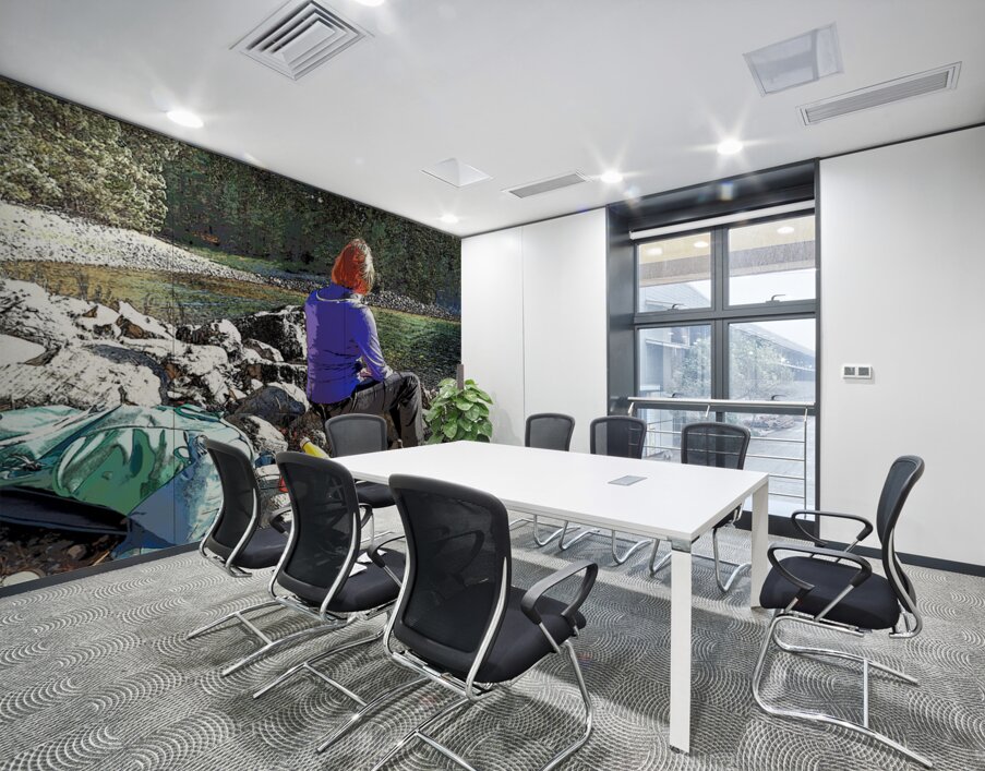 Scenes from the Trail-  Taking a Rest                                                                                                               Wall Printing