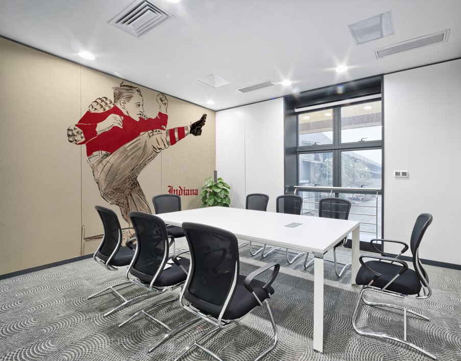 Early 1900s Indiana Hoosiers Football Art Wall Printing