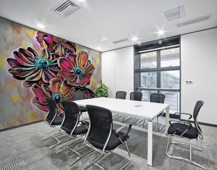 ArtXcl 317 flowers Wall Printing