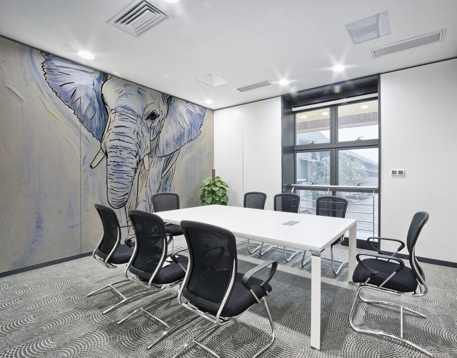 ArtXcl 370 elephant Wall Printing