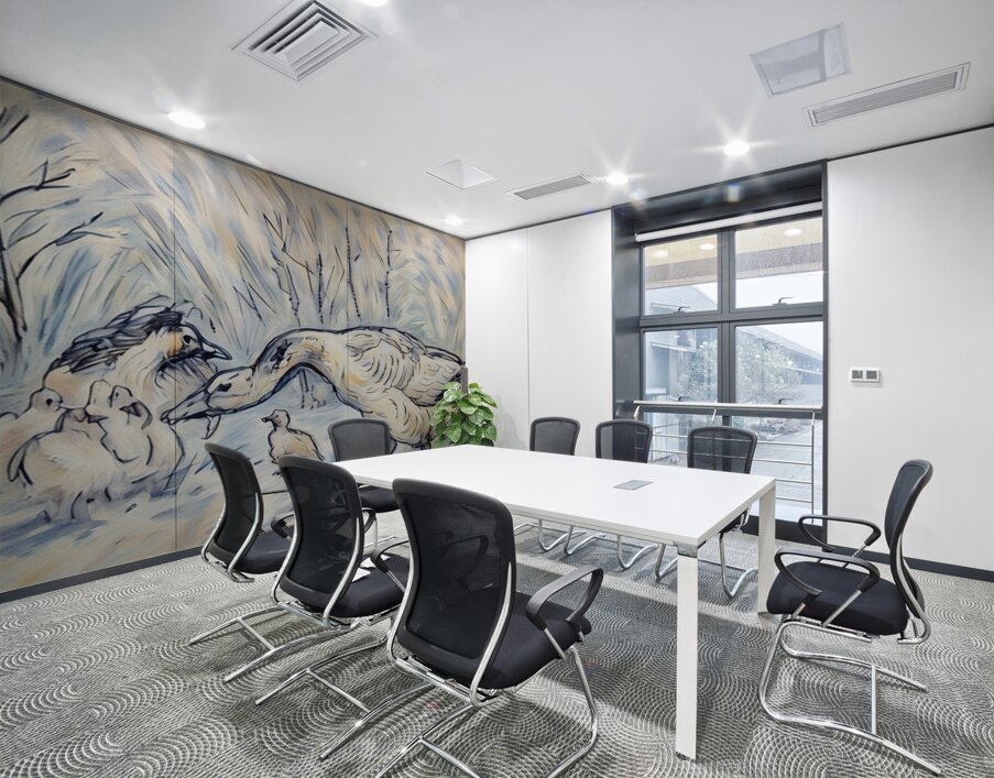 ArtXcl 376 duck and ducklings Wall Printing