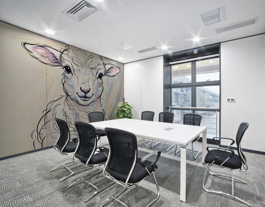 ArtXcl 373 baby lamb Wall Printing