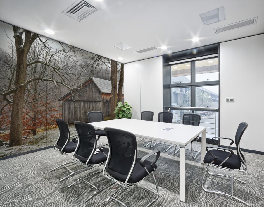 Portland Barn Wall Printing