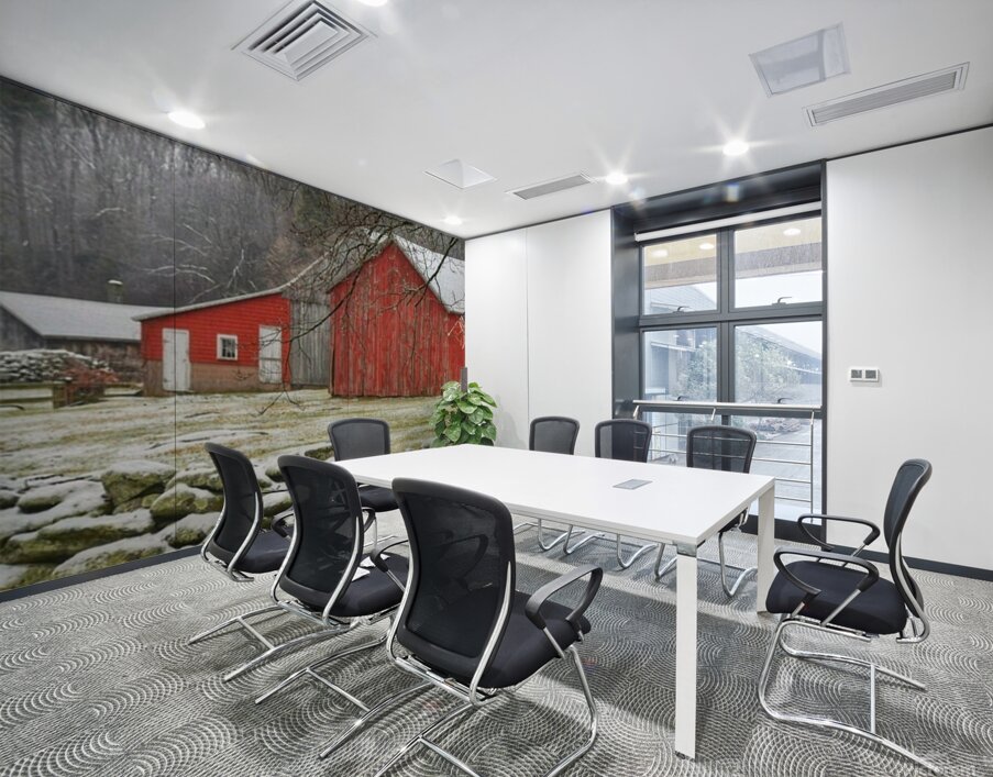 Rainy Day Wall Printing