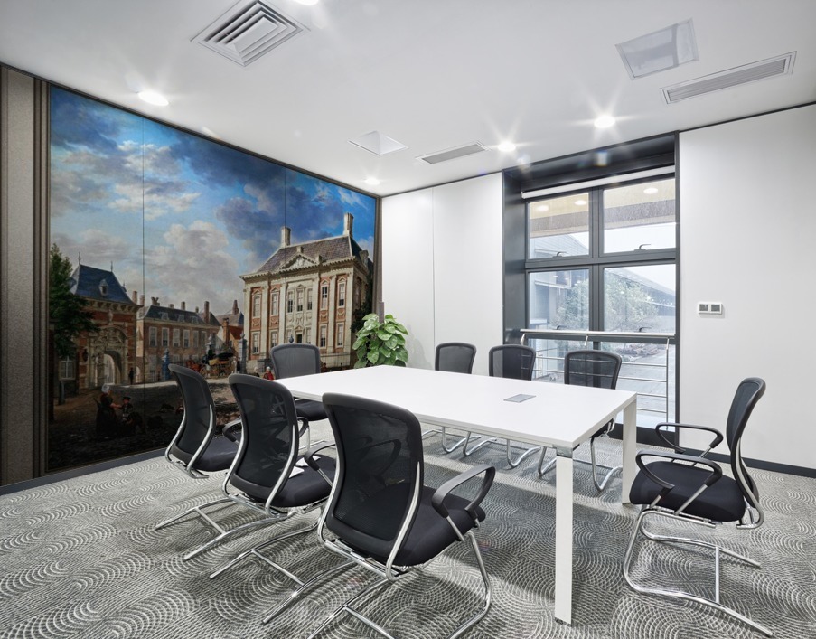 The Mauritshuis in The Hague by Bartholomeus van Hove Wall Printing