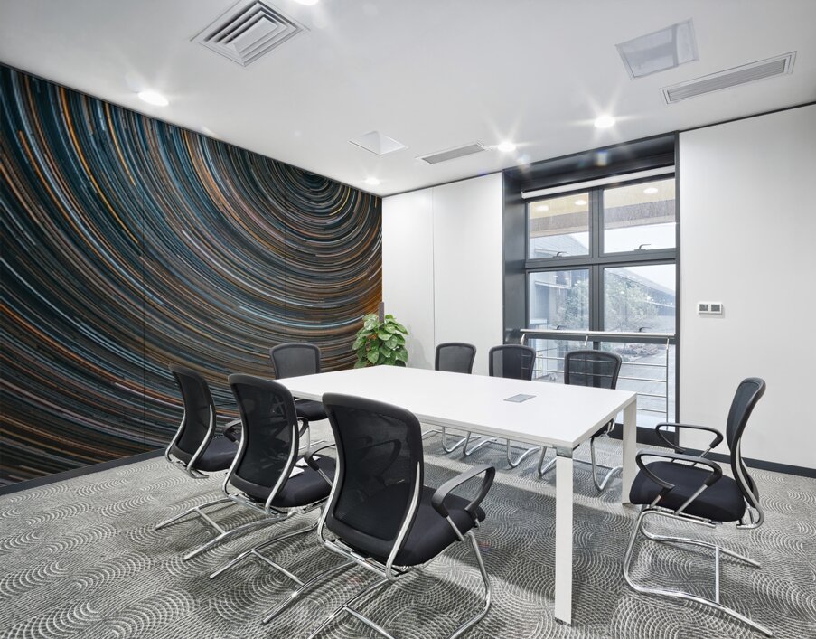 Clockwork Sky Wall Printing