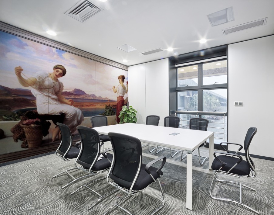 Winding The Skein by Frederic Leighton Impression murale