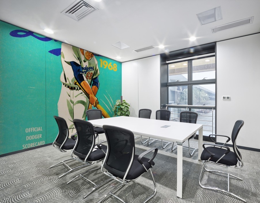 1968 Los Angeles Dodgers Scorecard Art  Wall Printing