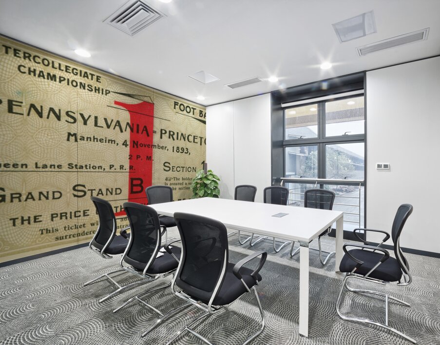 1893 Penn vs. Princeton Tigers Football Ticket Art Wall Printing