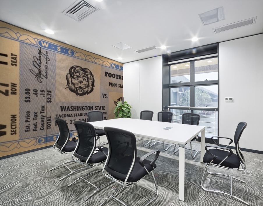 1948 Penn State vs. Washington State Football Ticket Art  Wall Printing