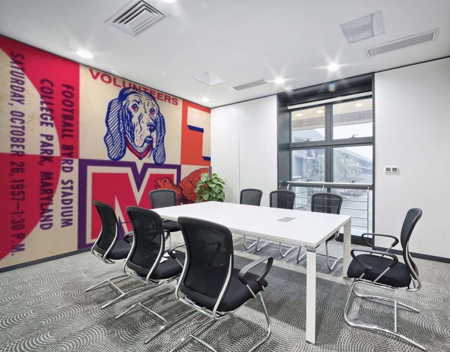 1957 Tennessee Vols vs. Maryland Terps Wall Printing