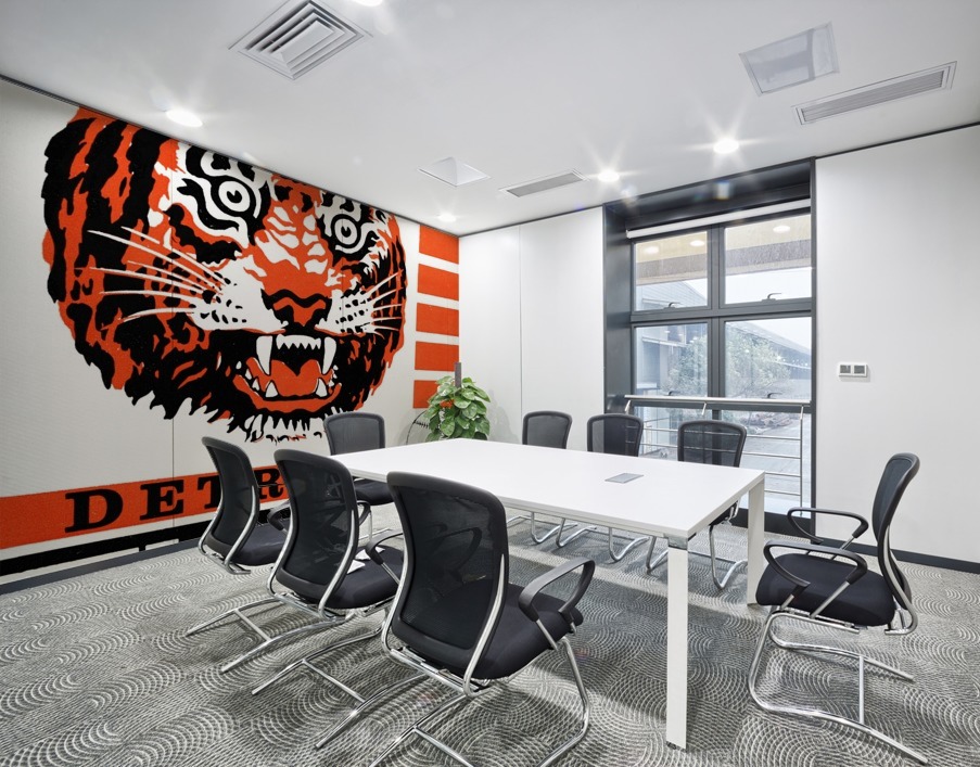 1964 Detroit Tigers Art Wall Printing