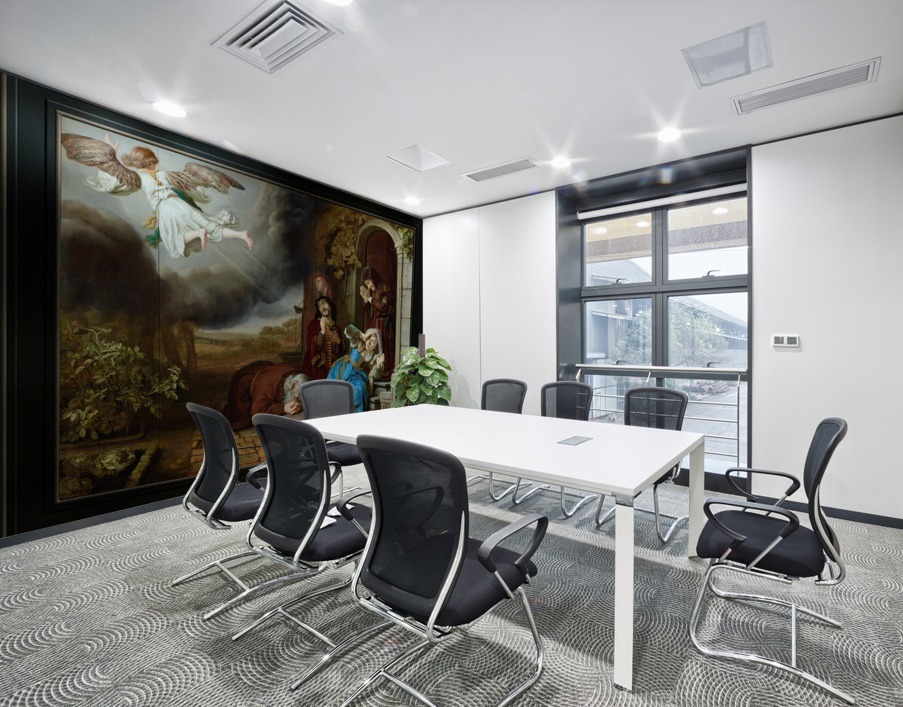 The Angel Taking Leave of Tobit and His Family by Jan Victors Old Masters Reproduction Wall Printing