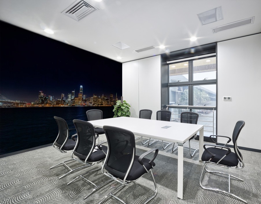 San Francisco City Skyline Panorama Wall Printing
