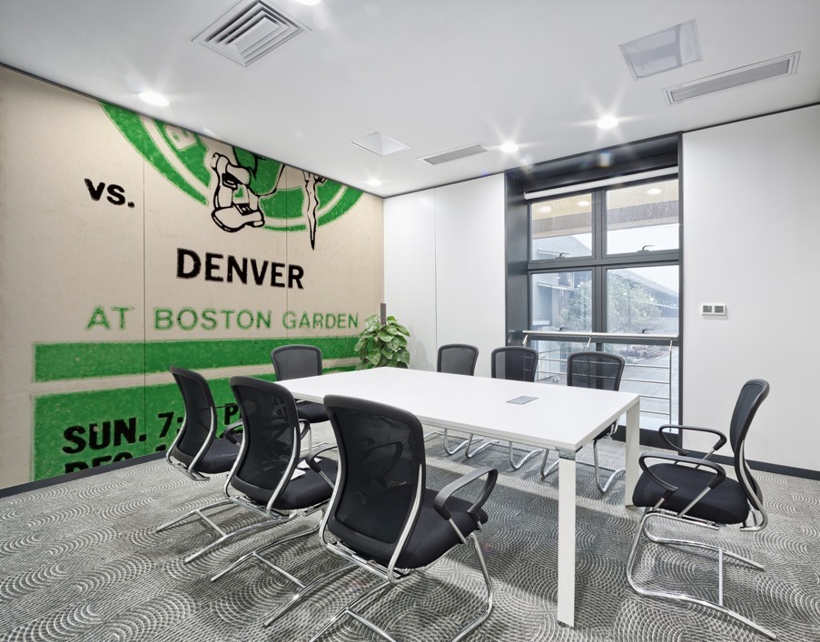 1982 boston celtics ticket stub art Wall Printing