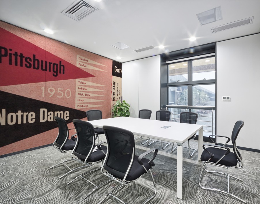 1950 pittsburgh notre dame vintage college football ticket wall art Wall Printing