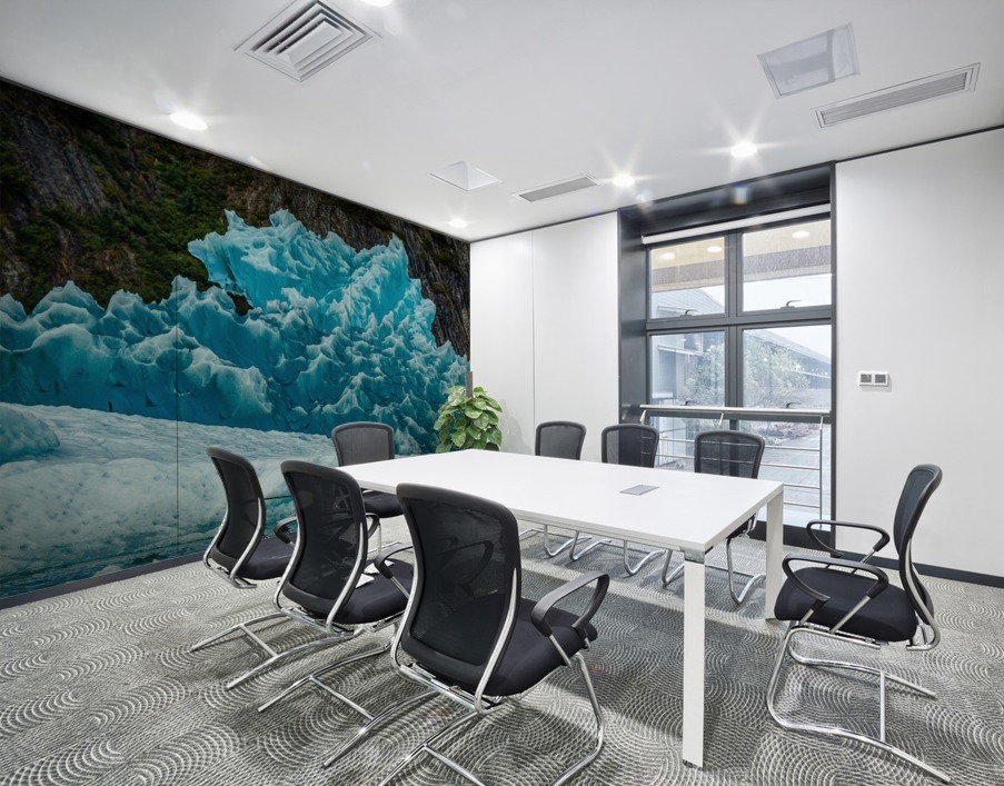 Prickely Iceburg Wall Printing