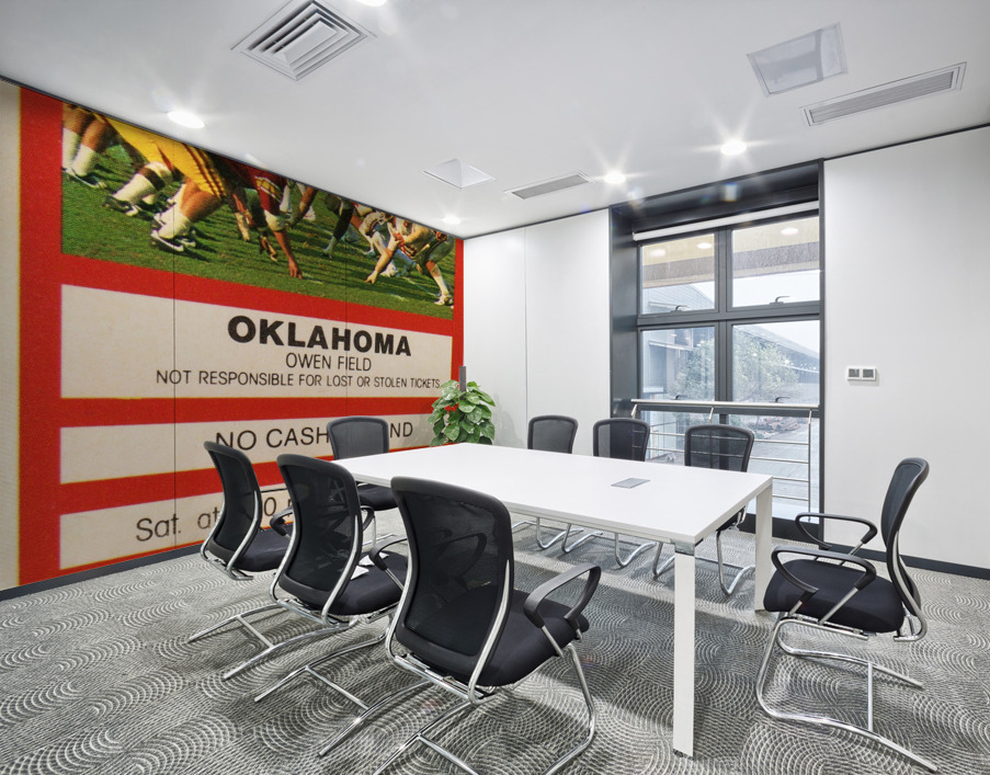 1982 USC vs. Oklahoma Remix Wall Printing