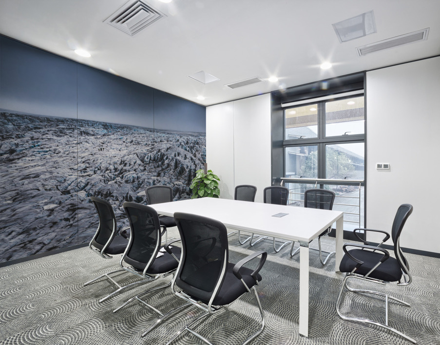 Field of ice Wall Printing