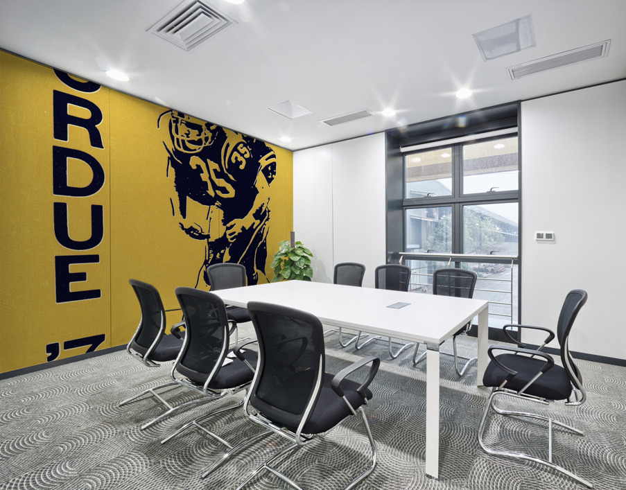 1974 Purdue Football Art Wall Printing