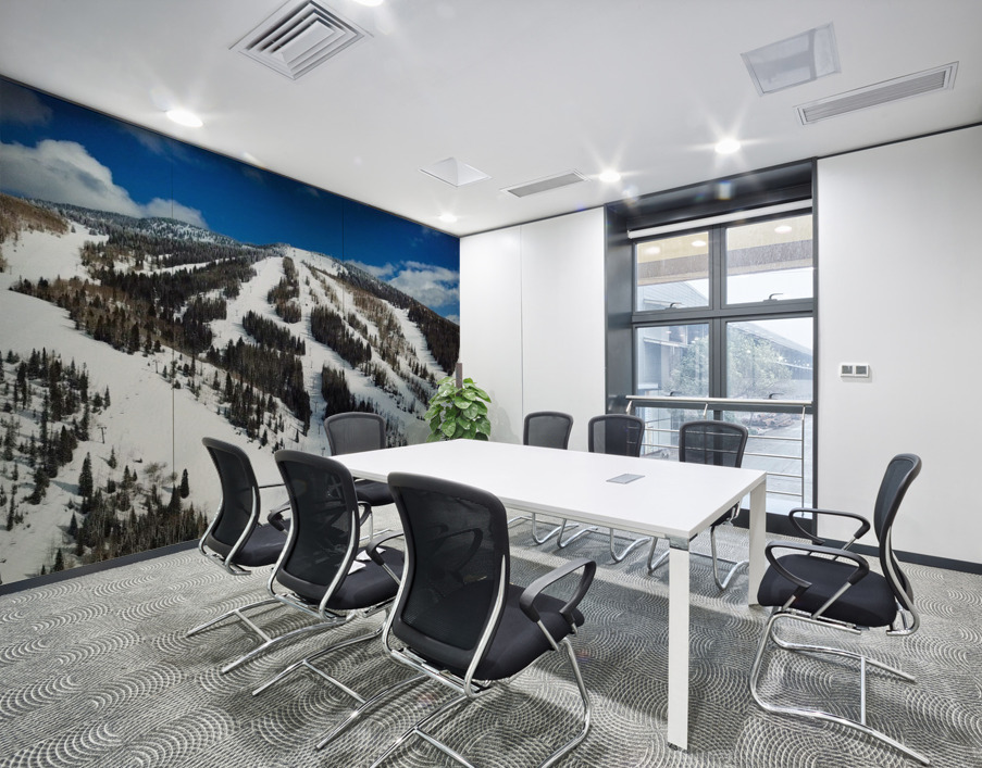 Mid Mountain Views Wall Printing