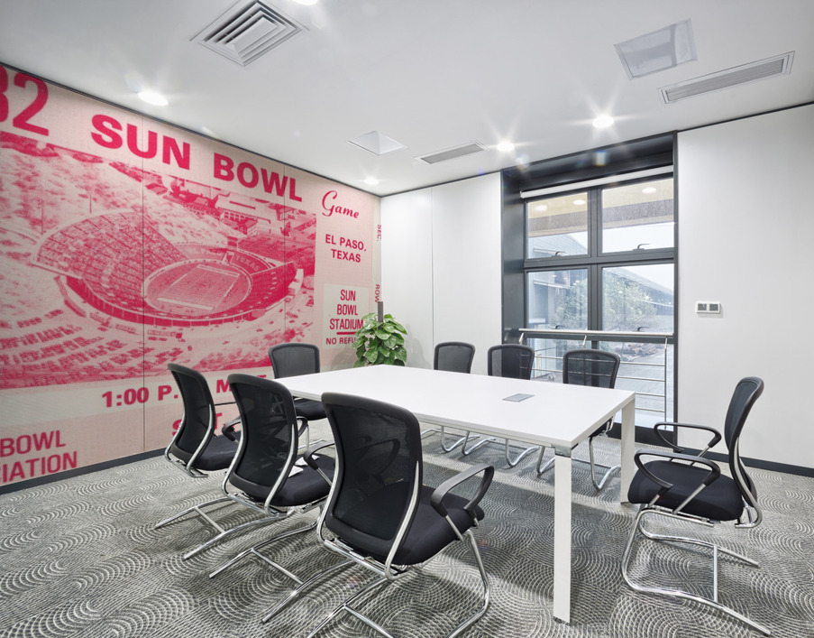 1982 Sun Bowl North Carolina Win Wall Printing