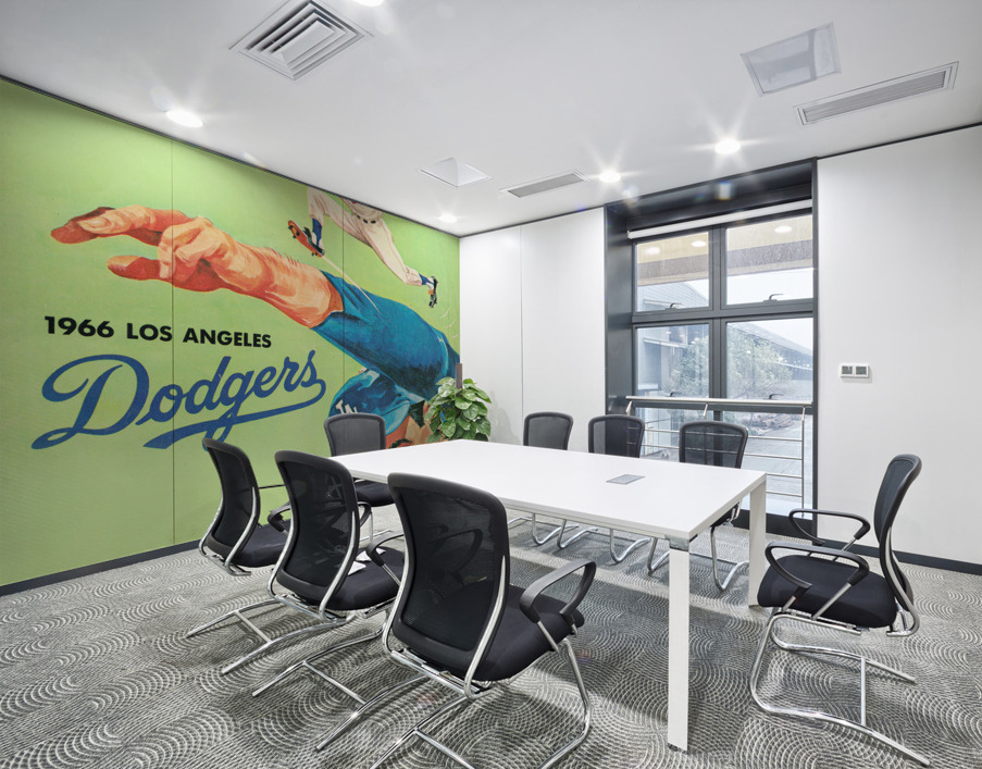 1967 Dodgers Scorecard Art Karl Hubenthal Wall Printing