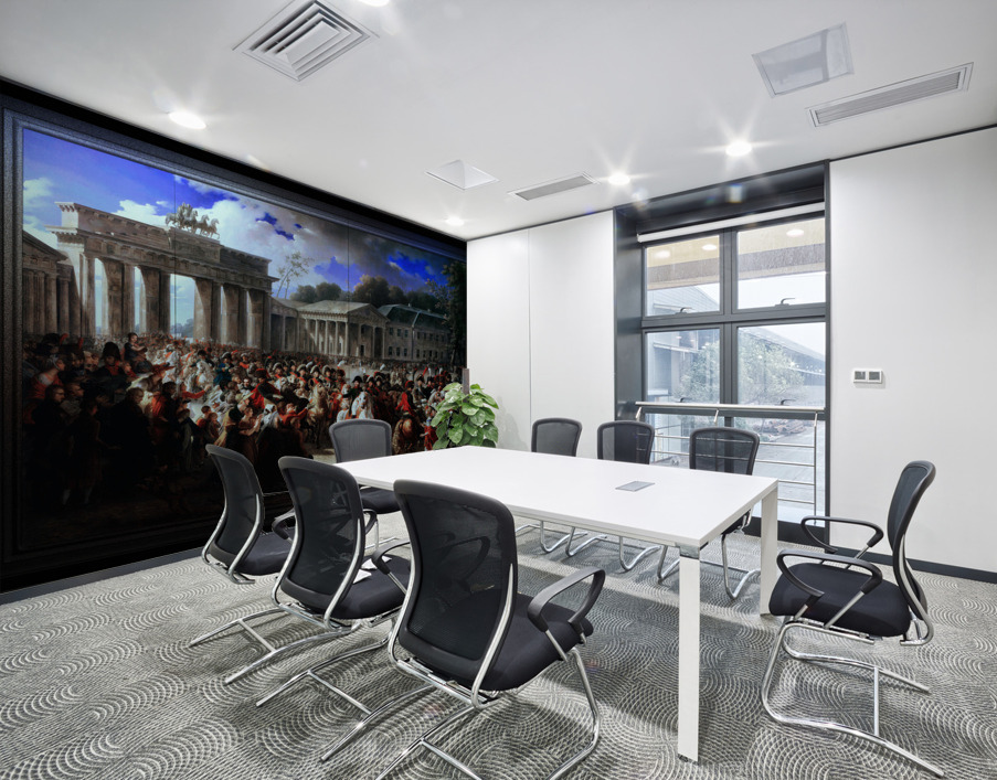 Entry of Napoleon I into Berlin by Charles Meynier Classical Fine Art Reproduction Wall Printing