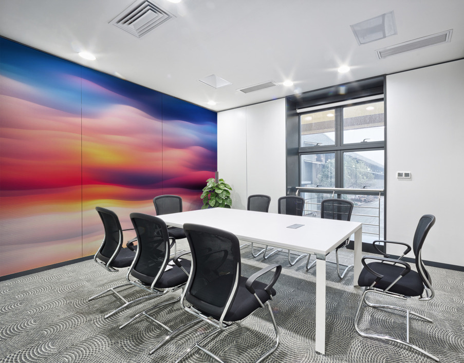 Abstract Movement XVIII Wall Printing