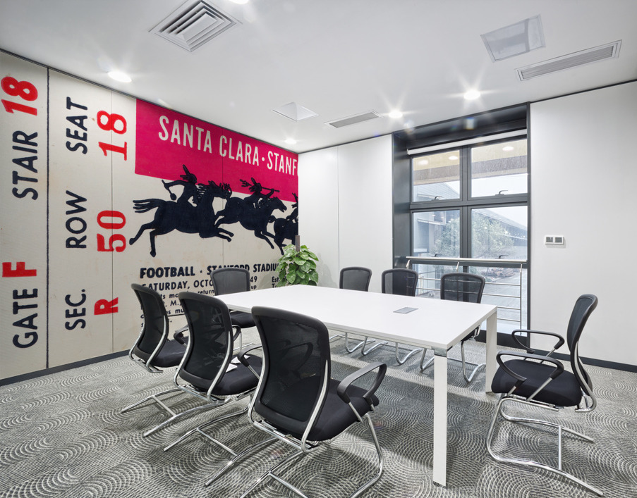 1949 Stanford vs. Santa Clara Football Ticket Canvas Wall Printing