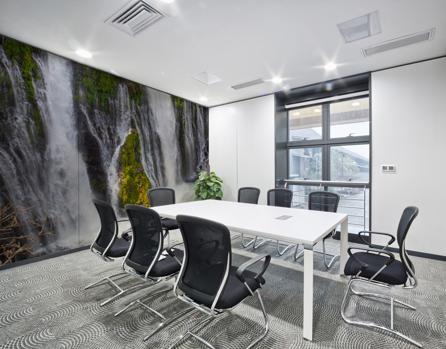 Burney Falls Pool Wall Printing