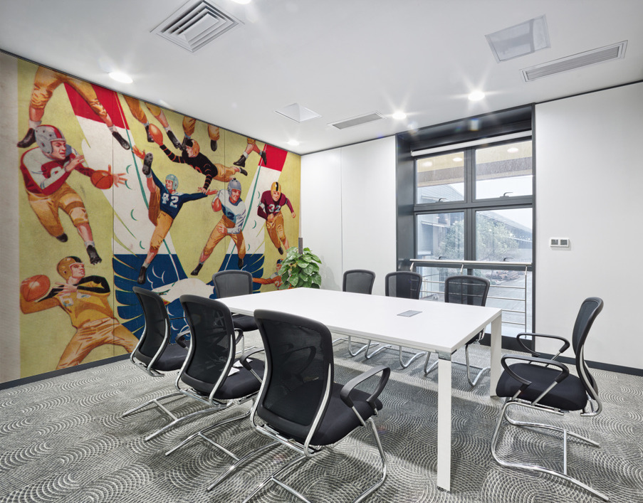 1942 Iowa Pre-Flight vs. Notre Dame | Row 1 Wall Printing