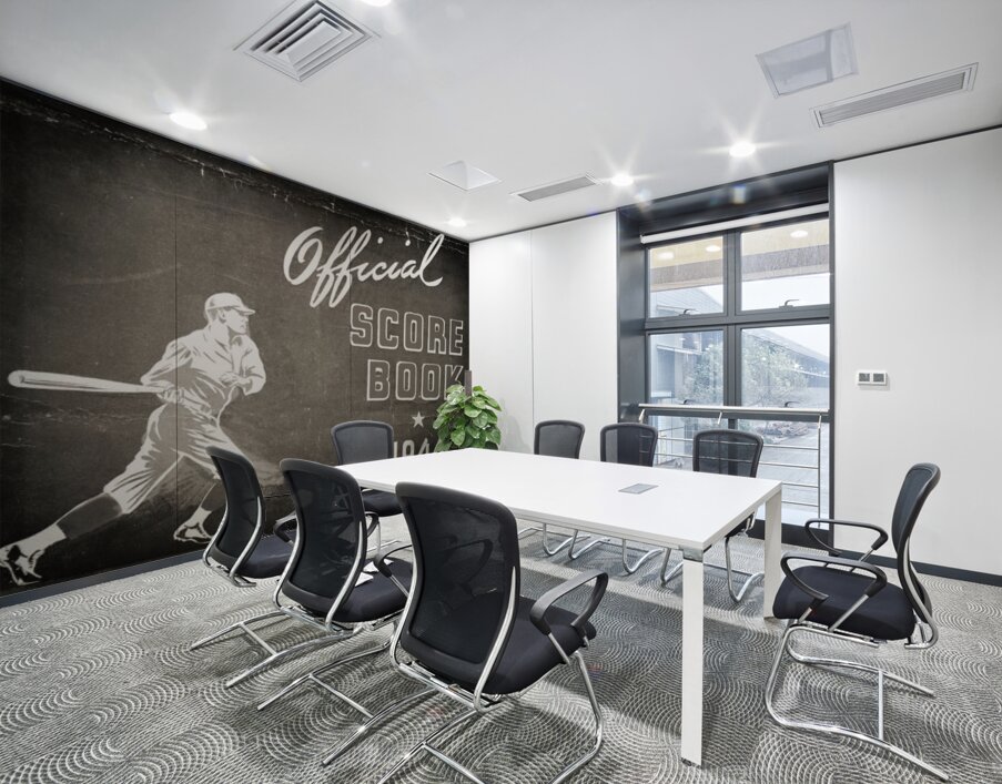 1944 Baseball Score Book Remix Art Wall Printing