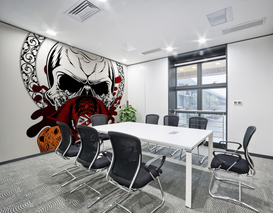 A Haunting Place on White Digital Art by Xzendor7 Wall Printing