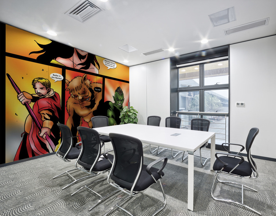 Notice Instead the Magical Field that Envelops the Queen 2 of 2 Original Art from A Daughter of Kings the Ruin Mist Graphic Novel Limited Edition Celebrating The Tragic Love Story from the Books Wall Printing