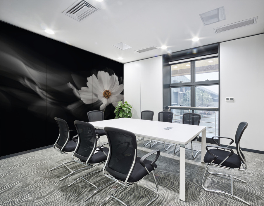 Symphony White Wall Printing