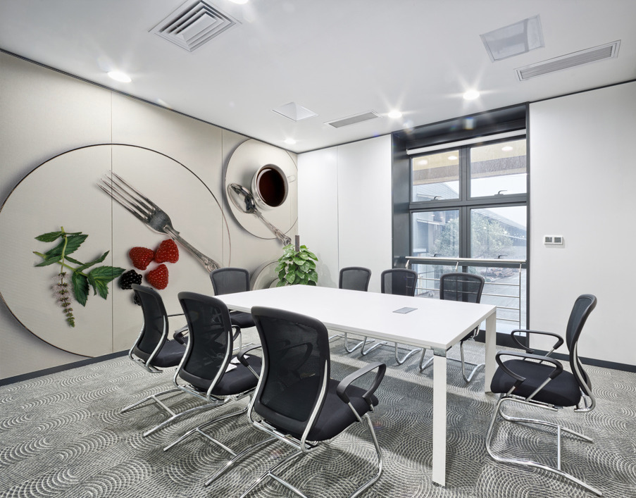 Berries and Mint Wall Printing