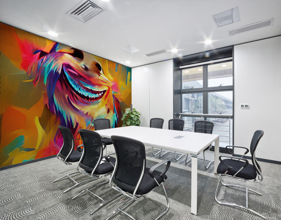 Happy Bob Wall Printing