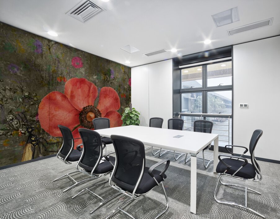 Poppy Snail 2 Wall Printing