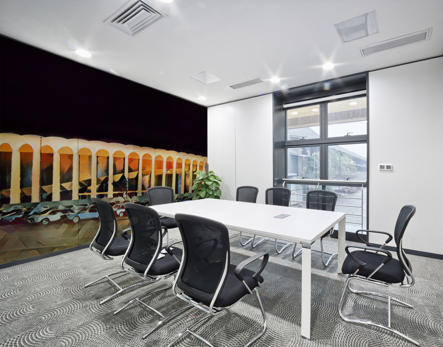 The Forum LA Lakers Home Arena Vintage Art Wall Printing