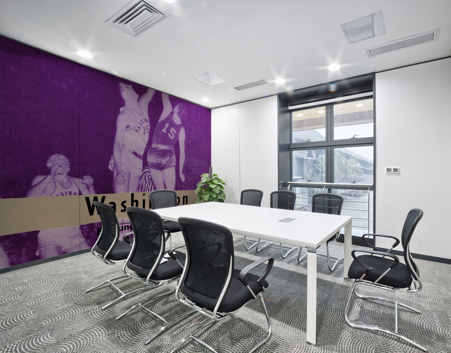 1950 Washington Huskies Basketball Program Art Wall Printing