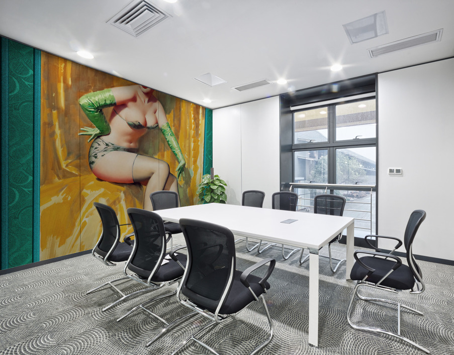 Redhead In A Green Bikini by Bill Medcalf Remastered Vintage Retro Xzendor7 Art Reproductions Impression murale