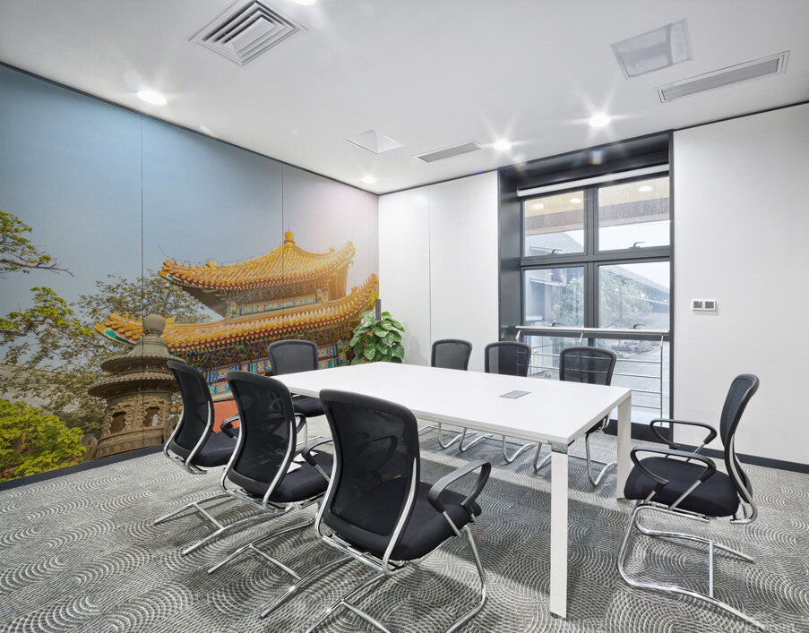 Buddhist Lama Temple Wall Printing