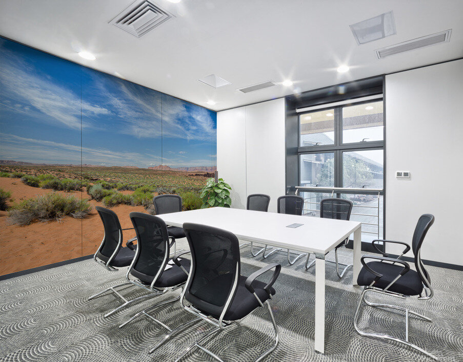 Bushes Wall Printing