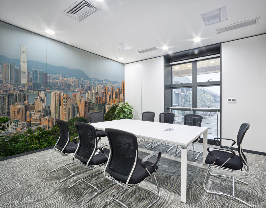 Hong Kong in the Evening Wall Printing