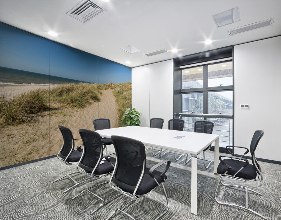 Hiking in the Dunes Wall Printing