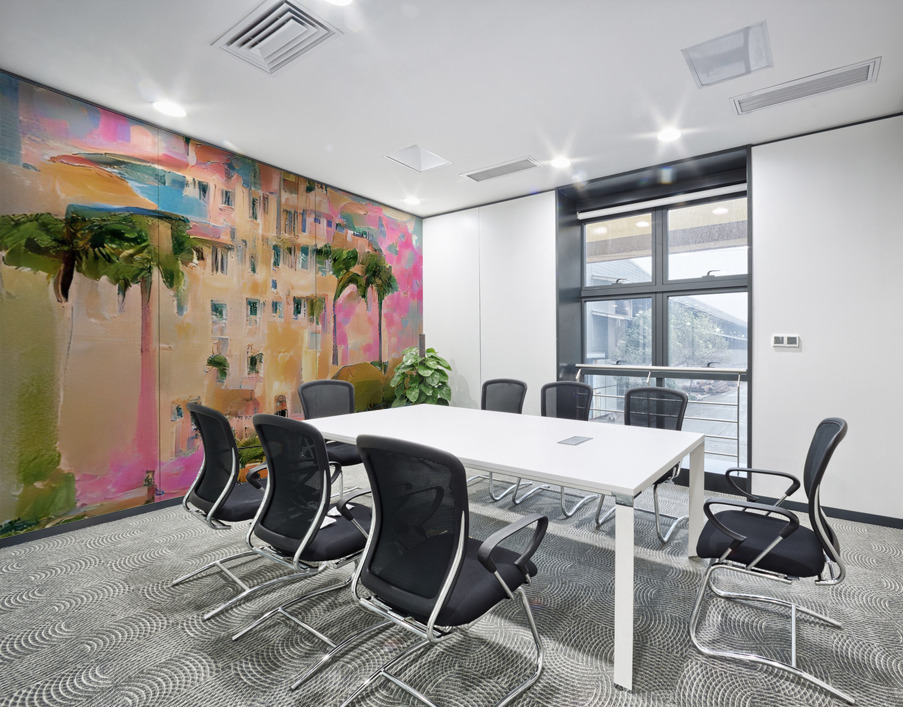 Pastel Ritz Carlton Wall Printing