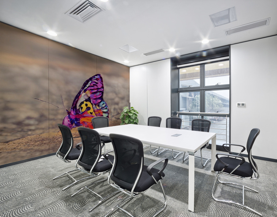 Butterfly On Beach Wall Printing