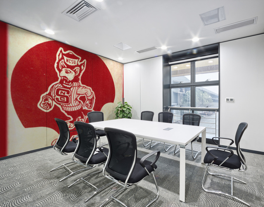 1979 North Carolina State Football Helmet Art Wall Printing