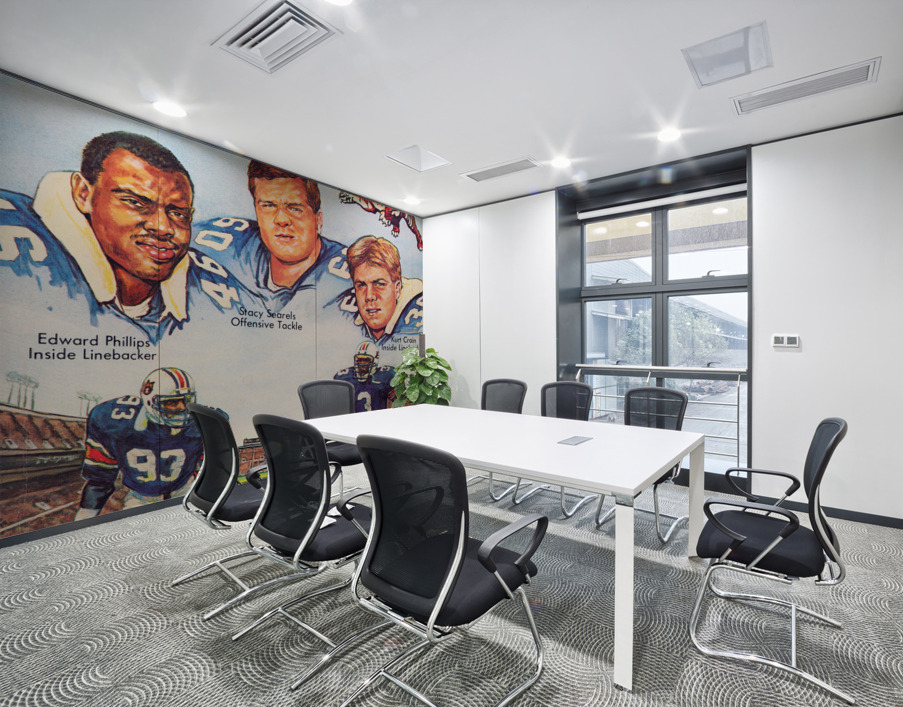 1987 Auburn Tigers Football Cover Art Wall Printing